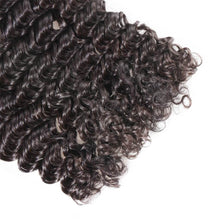 Load image into Gallery viewer, PREMIUM QUALITY 10-30 Inches Deep wave 100% Indian Human Hair Colour 1B Natural Black