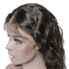 Load image into Gallery viewer, PREMIUM QUALITY #1B 10-14 Inches Pre-Plucked 13"x6" Full Frontal Lace Wig Natural Wavy wig