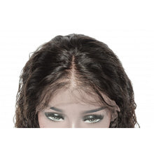 Load image into Gallery viewer, PREMIUM QUALITY #1B 10-14 Inches Pre-Plucked 13"x6" Full Frontal Lace Wig Natural Wavy wig