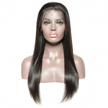 Load image into Gallery viewer, PREMIUM QUALITY #1B 10 - 22 Inches 13"x6" Silk Straight Frontal Lace Wig