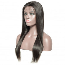 Load image into Gallery viewer, PREMIUM QUALITY #1B 10 - 22 Inches 13"x6" Silk Straight Frontal Lace Wig