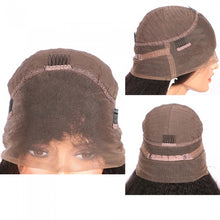 Load image into Gallery viewer, PREMIUM QUALITY #1B Bleached knots 360 Lace Frontal Wig 150% Density Body Wave Virgin Hair