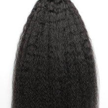 Load image into Gallery viewer, 10AA GRADE QUALITY 10-28 Inches Kinky Curly 100% Brazilian Human Hair 1B Natural Black