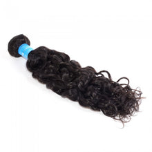 Load image into Gallery viewer, PREMIUM QUALITY 10-30 Inches Italian Curly 100% Peruvian Human Hair 1B Natural Black