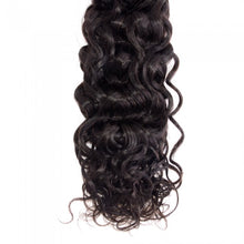 Load image into Gallery viewer, PREMIUM QUALITY 10-30 Inches Italian Curly 100% Peruvian Human Hair 1B Natural Black