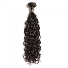 Load image into Gallery viewer, PREMIUM QUALITY 10-30 Inches Natural Wavy 100% Brazilian Human Hair 1B Natural Black