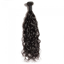 Load image into Gallery viewer, PREMIUM QUALITY 10-30 Inches Natural Wavy 100% Virgin Indian Hair 1B Natural Black