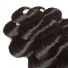 Load image into Gallery viewer, PREMIUM QUALITY 10-30 Inches Body Wave 100% Malaysian Human Hair 1B Natural Black