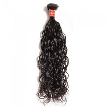 Load image into Gallery viewer, PREMIUM QUALITY 10-30 inches Natural wavy 100% Virgin Malaysian hair Colour 1B Natural Black