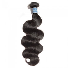 Load image into Gallery viewer, PREMIUM QUALITY 10-30 Inches Body Wave 100% Peruvian Human Hair 1B Natural Black