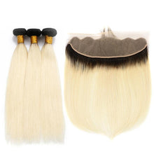 Load image into Gallery viewer, Loose wave full frontal closure 13x4 width, ear to ear. Straight