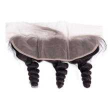 Load image into Gallery viewer, Loose wave full frontal closure 13x4 width, ear to ear.