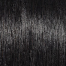 Load image into Gallery viewer, LUXURY PLATINUM 16 to 26 Inches #1B Jet Black 10 pieces Straight Clip In Human Hair Extensions