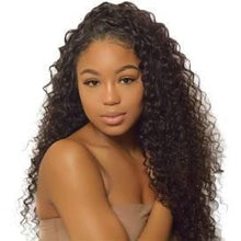 Load image into Gallery viewer, 10AA GRADE QUALITY 10-28 Inches Italian Curly 100% Brazilian Human Hair colour 1B Natural Black