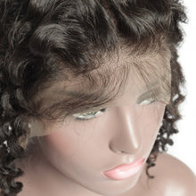 Load image into Gallery viewer, PREMIUM QUALITY 10-20 Inches 22" x 4"x 2" Deep wave #1B Natural Black 360 Lace Frontal
