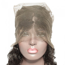 Load image into Gallery viewer, PREMIUM QUALITY 10-20 Inches 22" x 4"x 2" Loose wave #1B Natural Black 360 Lace Frontal