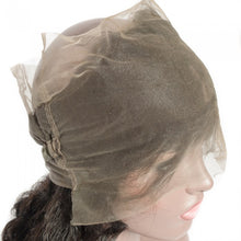 Load image into Gallery viewer, PREMIUM QUALITY 10-20 Inches 22" x 4"x 2" Loose wave #1B Natural Black 360 Lace Frontal