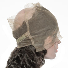 Load image into Gallery viewer, PREMIUM QUALITY 10-20 Inches 22" x 4"x 2" Loose wave #1B Natural Black 360 Lace Frontal