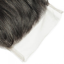 Load image into Gallery viewer, PREMIUM QUALITY 10-20 Inch 4" x 4" Loose Wavy Free Part Lace Closure #1B Natural Black
