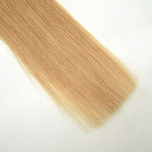 Load image into Gallery viewer, PREMIUM QUALITY 16-24 Inches Straight Nail Tip Remy Human Hair Extensions colour #27 Strawberry Blonde