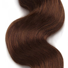 Load image into Gallery viewer, PREMIUM QUALITY LUXE WEFT 16-26 Inches Body Wave Coloured 100% Remy Human Hair colour 33 Coffee Brown
