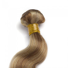 Load image into Gallery viewer, PREMIUM QUALIYTY LUXE WEFT 16-26 Inches Body Wave Coloured Remy Human Hair Colour #8/613