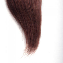 Load image into Gallery viewer, PREMIUM QUALITY LUXE WEFT 16-26 Inches Straight Coloured 100% Remy Human Hair colour 33 Coffee Brown