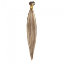 Load image into Gallery viewer, PREMIUM QUALITY LUXE WEFT 16-26 Inches Straight Coloured Remy Human Hair Colour #8/613