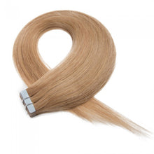 Load image into Gallery viewer, PREMIUM QUALITY 16-24 Inches Straight Nail Tip Remy Human Hair Extensions colour #27 Strawberry blonde