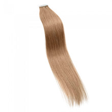 Load image into Gallery viewer, PREMIUM QUALITY 16-24 Inches Straight Nail Tip Remy Human Hair Extensions colour #27 Strawberry blonde