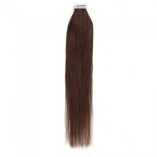 Load image into Gallery viewer, PREMIUM QUALITY 16-24 Inches Straight Nail Tip Remy Human Hair Extensions colour #4 Chocholate Brown