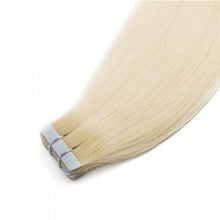 Load image into Gallery viewer, PREMIUM QUALITY 16-24 Inches Straight Nail Tip Remy Human Hair Extensions colour #613 Light Blonde