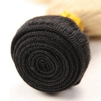 Load image into Gallery viewer, PREMIUM QUALITY LUXE WEFT 16-24 Inches Ombre Human Hair Colour #1B/613 Body Wave
