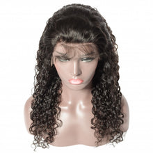 Load image into Gallery viewer, PREMIUM QUALITY #1B 14-24 Inches 13x6 Density Water Wavy Frontal Lace Wig
