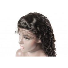 Load image into Gallery viewer, PREMIUM QUALITY #1B 14-24 Inches 13x6 Density Water Wavy Frontal Lace Wig
