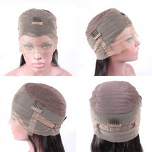 Load image into Gallery viewer, PREMIUM QUALITY #1B 360 Lace Frontal 14-24 inches Wig Deep Curly Virgin Hair
