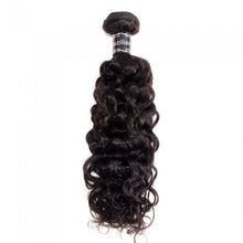 Load image into Gallery viewer, 10AA GRADE QUALITY 10-28 Inches Italian Curly 100% Brazilian Human Hair colour 1B Natural Black
