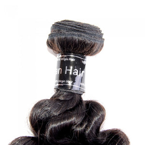 PREMIUM QUALITY 12- 26 Inches Funmi Egg Curls 100% Virgin Brazilian Hair 1B Natural Black