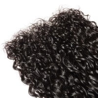 PREMIUM QUALITY 10-30 Inches Natural Wavy 100% Brazilian Human Hair 1B Natural Black