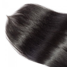 Load image into Gallery viewer, PREMIUM QUALITY 10-30 Inches 100% Virgin straight Brazilian human hair weave 1B Natural colour
