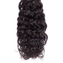 Load image into Gallery viewer, PREMIUM QUALITY 10-30 Inches Italian Curly 100% Indian Human Hair 1B Natural Black
