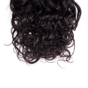 PREMIUM QUALITY 10-30 Inches Italian Curly 100% Indian Human Hair 1B Natural Black