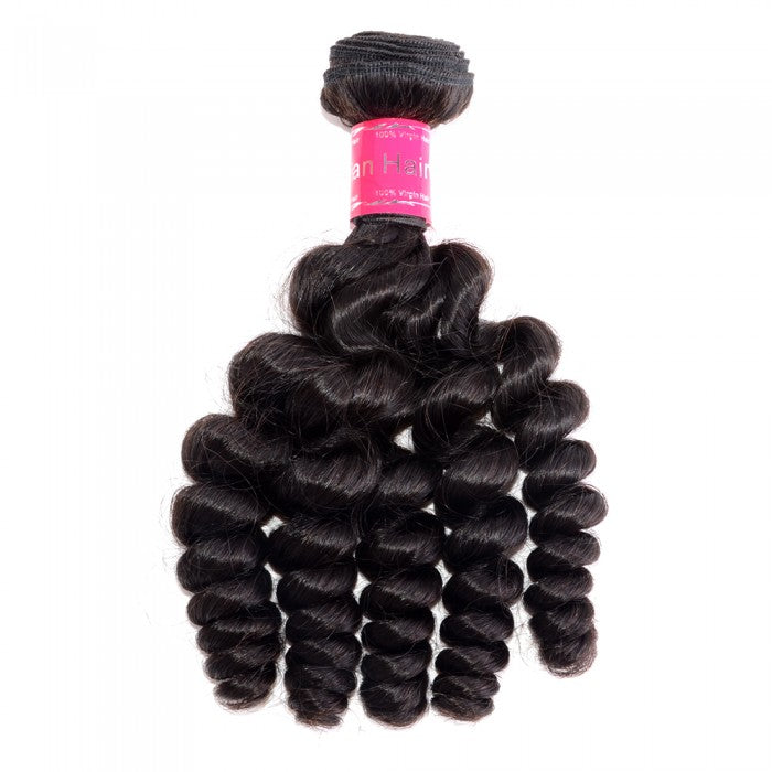 PREMIUM QUALITY 12-26 inches Funmi Egg curls 100% Virgin Indian Hair colur 1B Natural Black