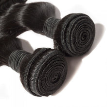 Load image into Gallery viewer, PREMIUM QUALITY 10-30 Inches Body Wave 100% Indian Human Hair Colour 1B Natural Black
