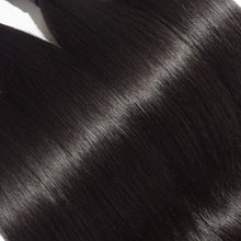 Load image into Gallery viewer, PREMIUM QUALITY 10-30 Inches Straight 100% Virgin Indian Hair 1B Natural Black
