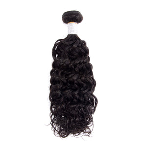 10AA GRADE QUALITY 10-28 Inches Italian Curly 100% Indian Human Hair 1B Natural Black