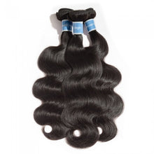 Load image into Gallery viewer, PREMIUM QUALITY 10-30 Inches Body Wave 100% Peruvian Human Hair 1B Natural Black
