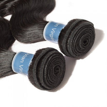 Load image into Gallery viewer, PREMIUM QUALITY 10-30 Inches Body Wave 100% Peruvian Human Hair 1B Natural Black
