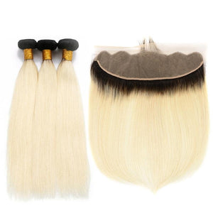 Loose wave full frontal closure 13x4 width, ear to ear. Straight