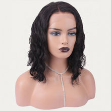 Load image into Gallery viewer, PREMIUM QUALITY #1B  10&quot;- 16 inches&quot; Pre-Plucked 150% Density Body wave HD Transparent Top Quality Swiss Lace Human Hair, Free Part 13x6 Lace Front Wigs
